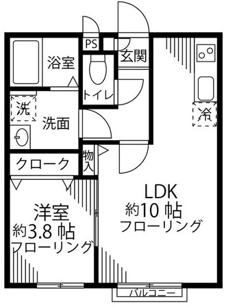 堀切菖蒲園駅 徒歩10分 2階の物件間取画像